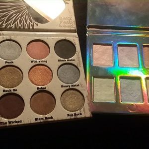 Crown brushes and naked cosmetics highlight